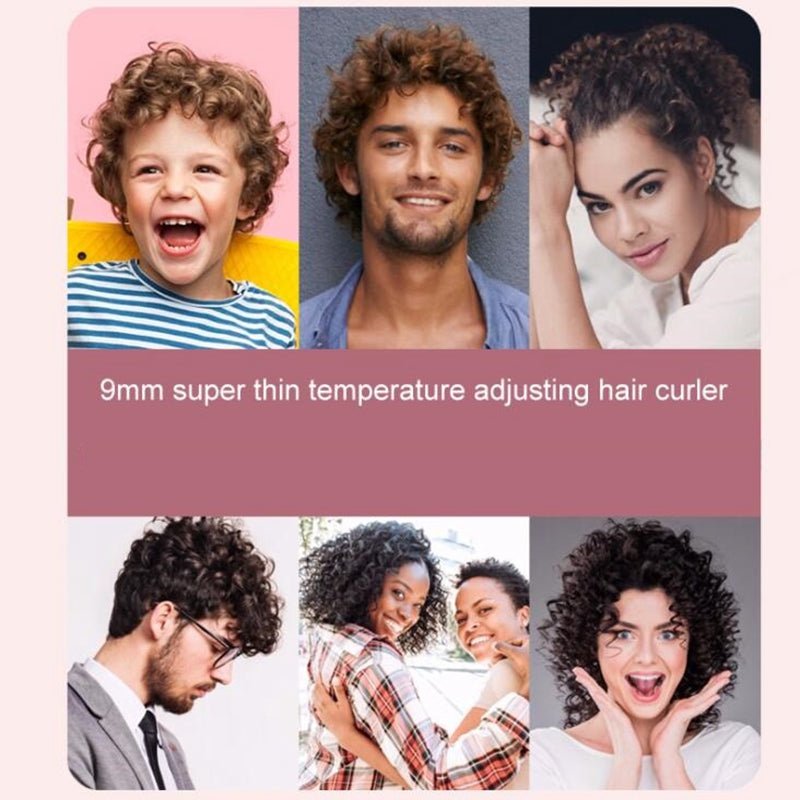 Professional 9mm Curling Iron with LCD Display - New Beginnings