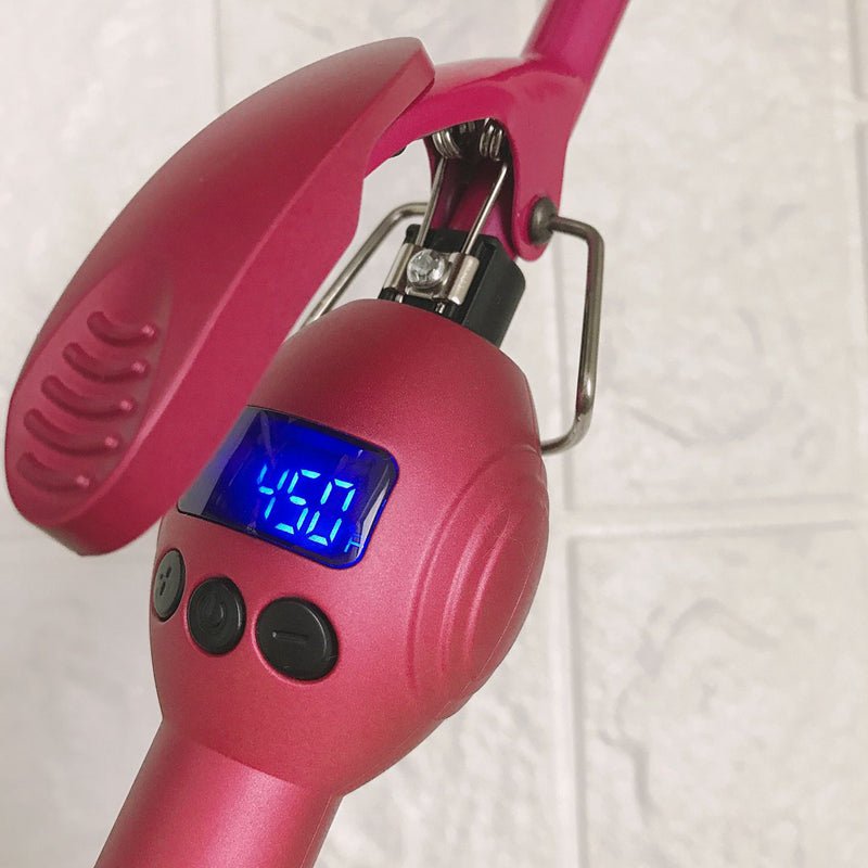 Professional 9mm Curling Iron with LCD Display - New Beginnings