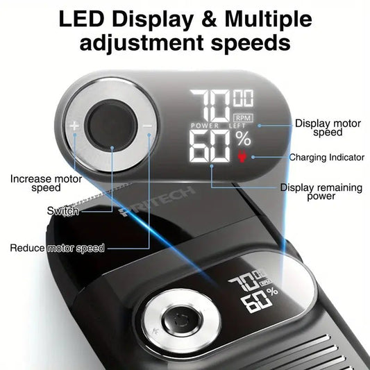 2 - in - 1 Electric Foil and Bald Shaver for Men - New Beginnings