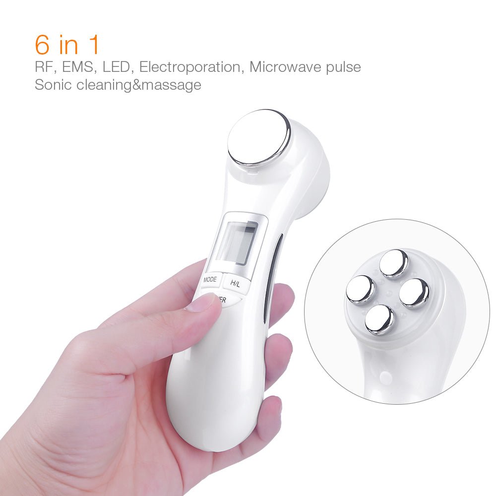 6 - in - 1 LED Skin Massage Beauty Device - New Beginnings