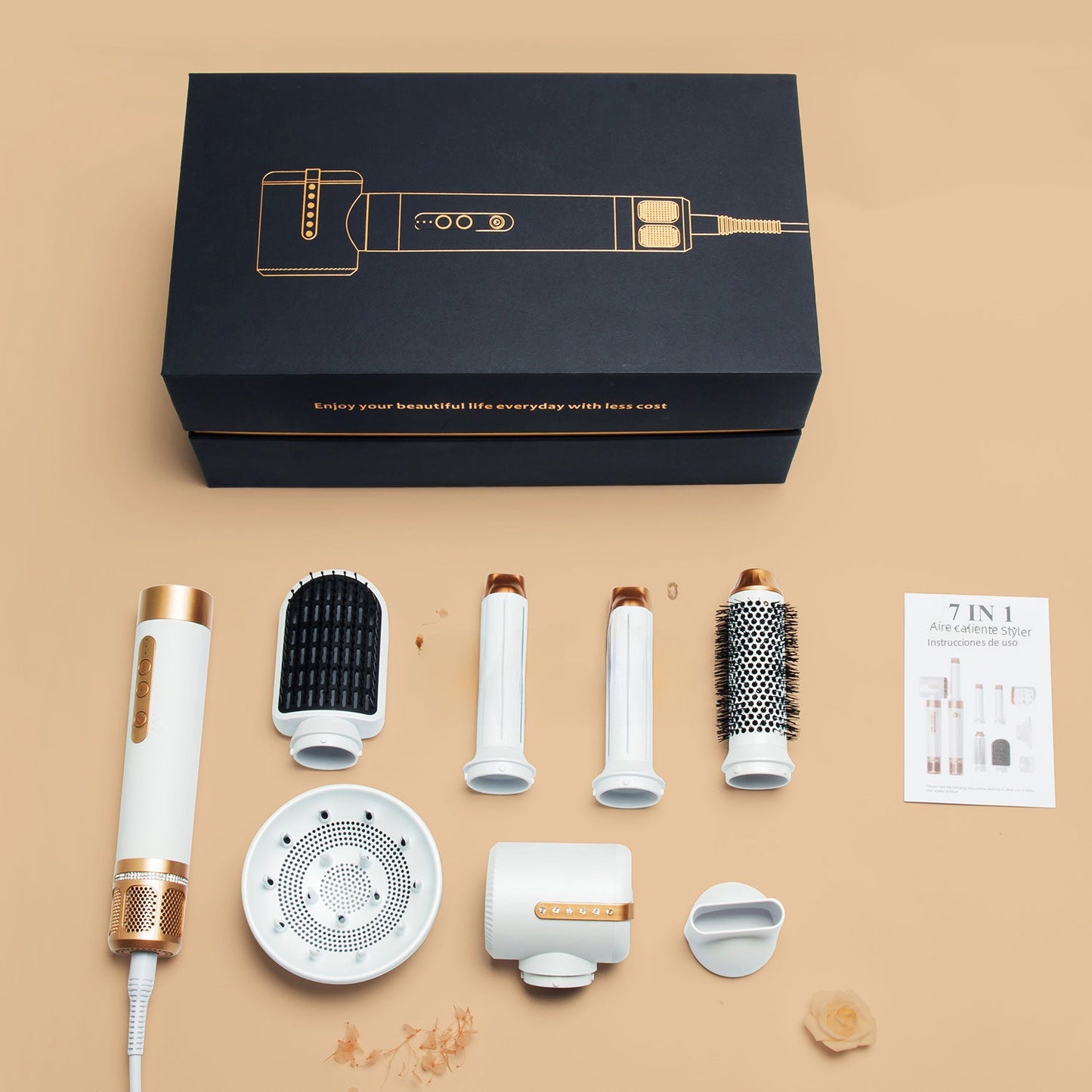 7 - in - 1 High - Speed Hot Air Brush for Styling - New Beginnings