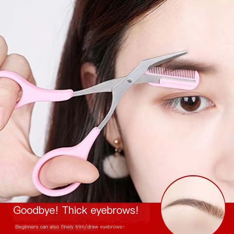 Eyebrow Scissors with Comb for Beginners and Makeup - New Beginnings