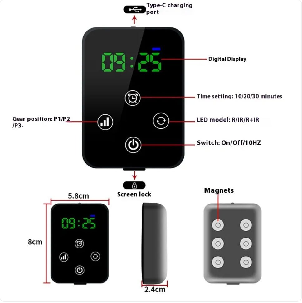 Infrared Knee Pain Relief Massager with Red Light Therapy - New Beginnings