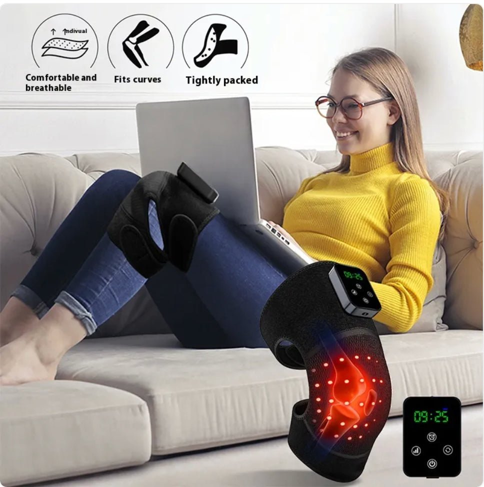 Infrared Knee Pain Relief Massager with Red Light Therapy - New Beginnings