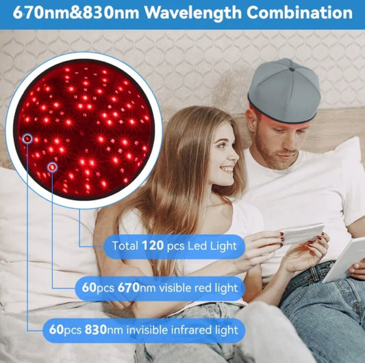 LED Scalp Massager with Red Light Therapy - New Beginnings