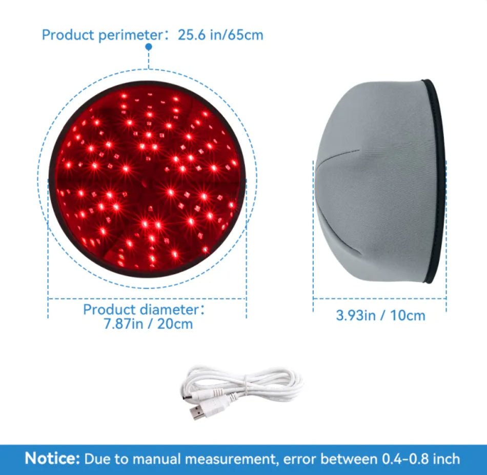 LED Scalp Massager with Red Light Therapy - New Beginnings