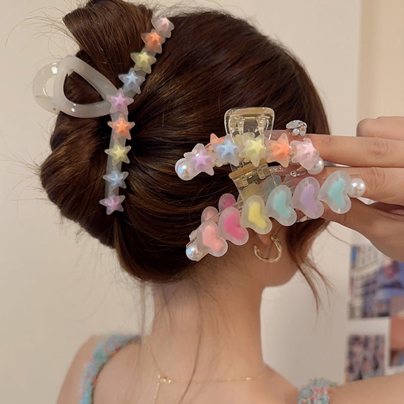 Love Star Hair Clip - Fashionable Simple Accessory - New Beginnings