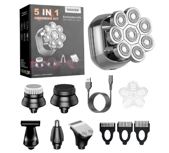 Waterproof Rechargeable Bald Head Shaver for Men - New Beginnings