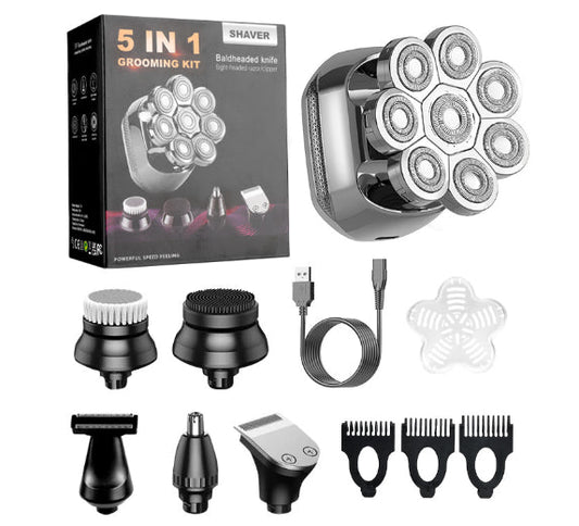 Waterproof Rechargeable Bald Head Shaver for Men - New Beginnings